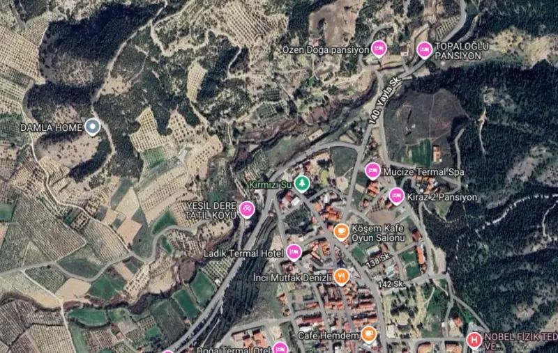 Denizli, Pamukkale, Satılık, Arsa — fotoğraf 1