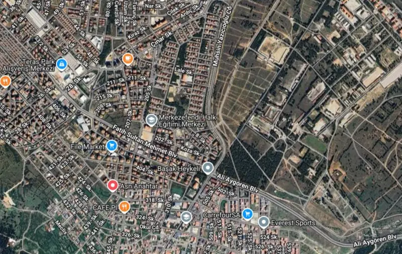 Sırakapılar Mah., Satılık, Arsa, 1.385 m² — fotoğraf 1