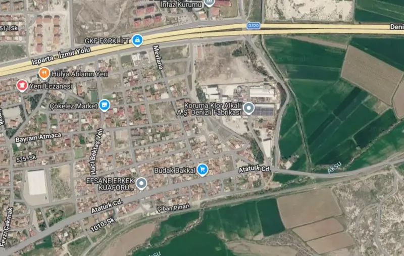 Ana Cadde Üzerinde, Denizli, Honaz, Satılık, Arsa — fotoğraf 4
