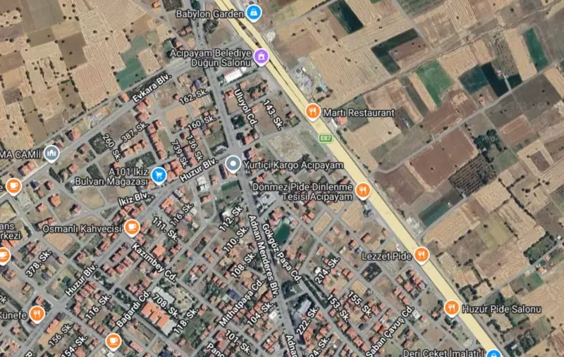 Ana Cadde Üzerinde, Denizli, Acıpayam, Satılık, Tarla — fotoğraf 2