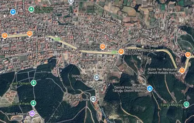 Ana Cadde Üzerinde, Denizli, Pamukkale, Satılık, Arsa
