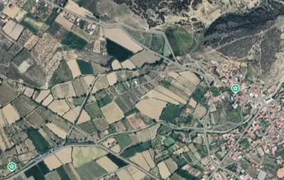 Denizli Pamukkale, Küçükdere, 9604 m², Tarla