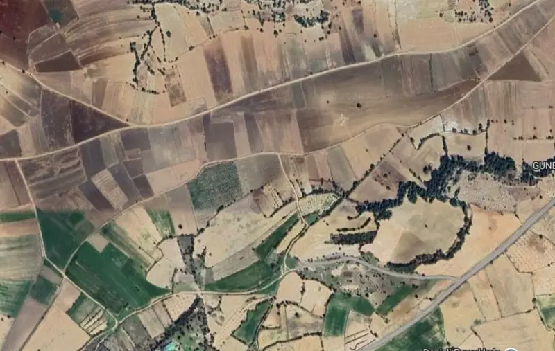 Denizli Pamukkale, Kurtluca, 4700 m², Tarla — fotoğraf 1