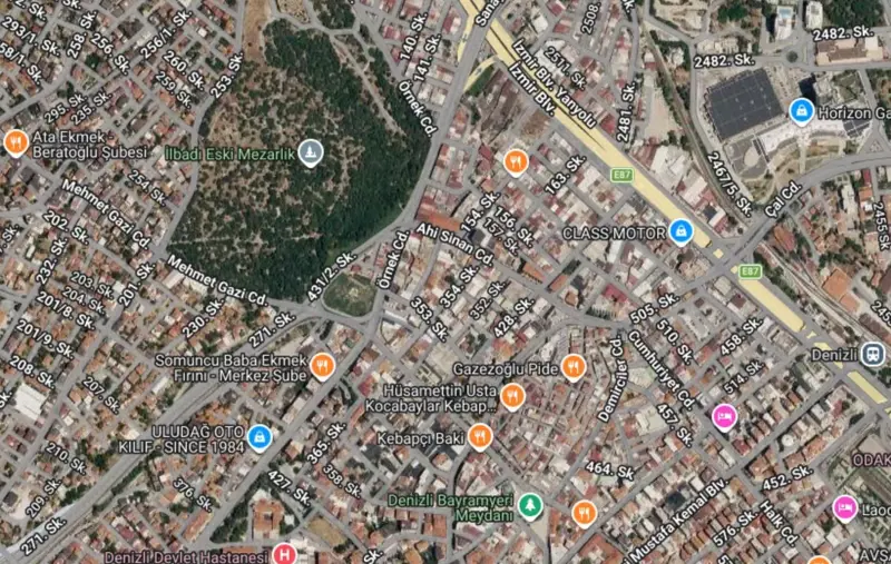 Ana Cadde Üzerinde, Denizli, Merkezefendi, Satılık, Arsa — fotoğraf 2
