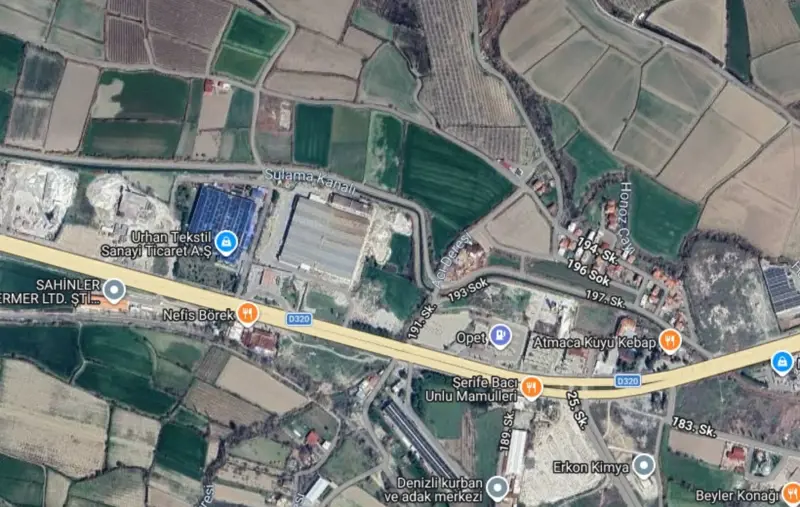 Denizli - Çömleksaz - Satılık Arsa — fotoğraf 1