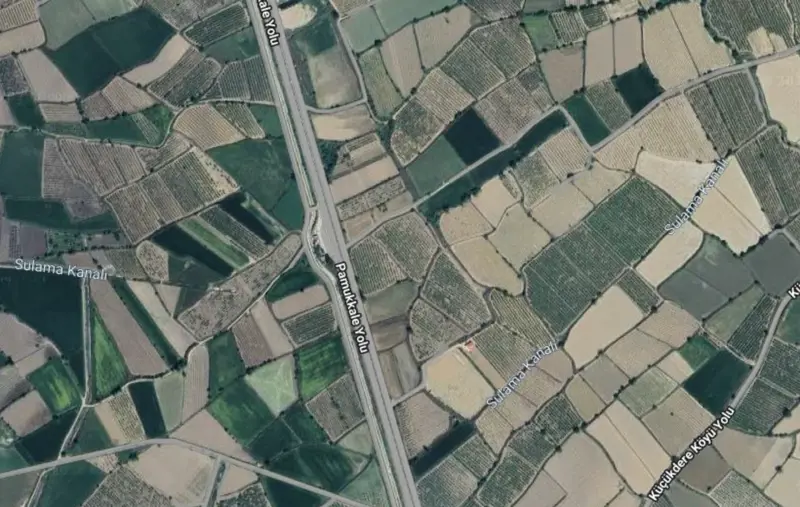 Denizli Pamukkale, Küçükdere, 15150 m², Tarla — fotoğraf 2
