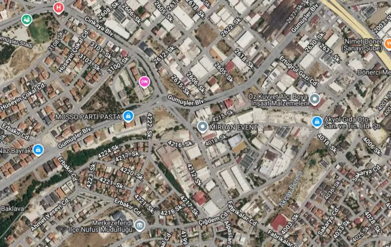 Ana Cadde Üzerinde, Denizli, Merkezefendi, Satılık, Arsa — fotoğraf 2