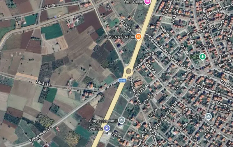 Çarşı Mah., Satılık, Tarla, 612 m² — fotoğraf 2