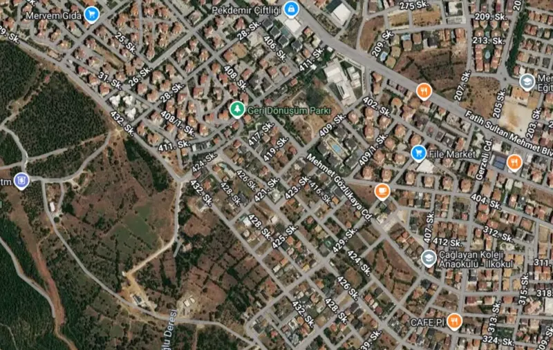 SERVERGAZİ VİLLALIK ALANDA YENİ İMARA AÇILAN YERDE — fotoğraf 1