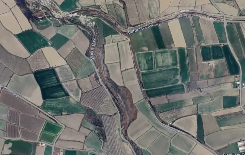 Denizli Pamukkale, Yiğenağa, 35900 m², Tarla — fotoğraf 1