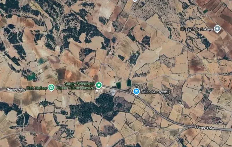 Ana Cadde Üzerinde, Denizli, Güney, Satılık, Tarla — fotoğraf 1