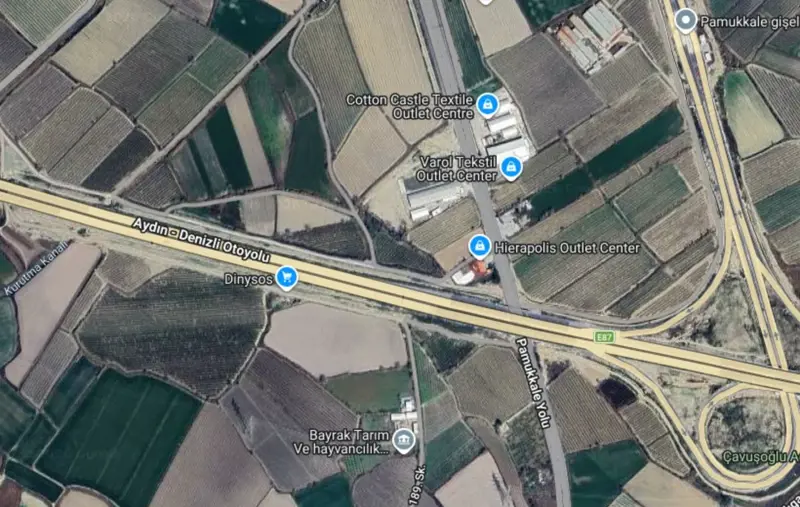 Ana Cadde Üzerinde, Denizli, Irlıganlı, Arsa — fotoğraf 1